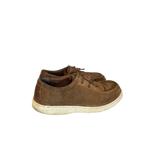 Justin Men's Shoes Hazer Slip-Ons JM305 Size 12 Brown Comfortable Leather - Picture 2 of 8